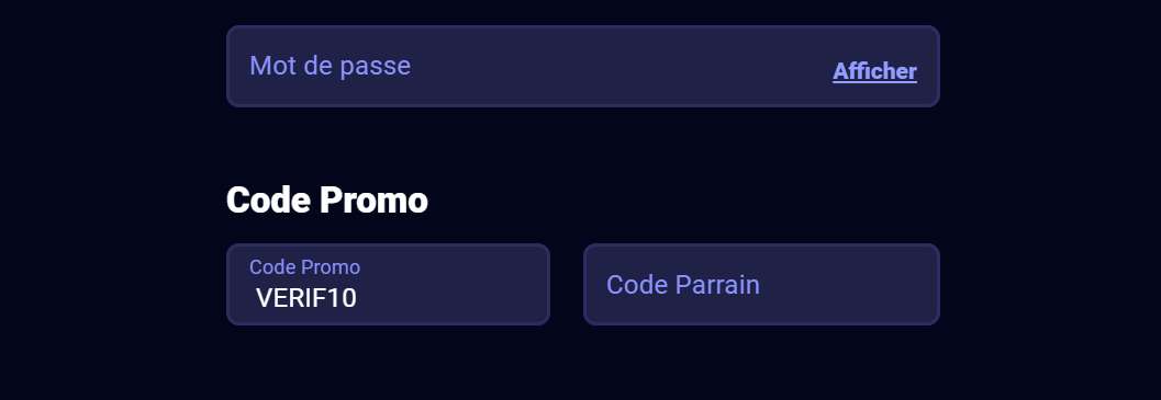 code promo betsson